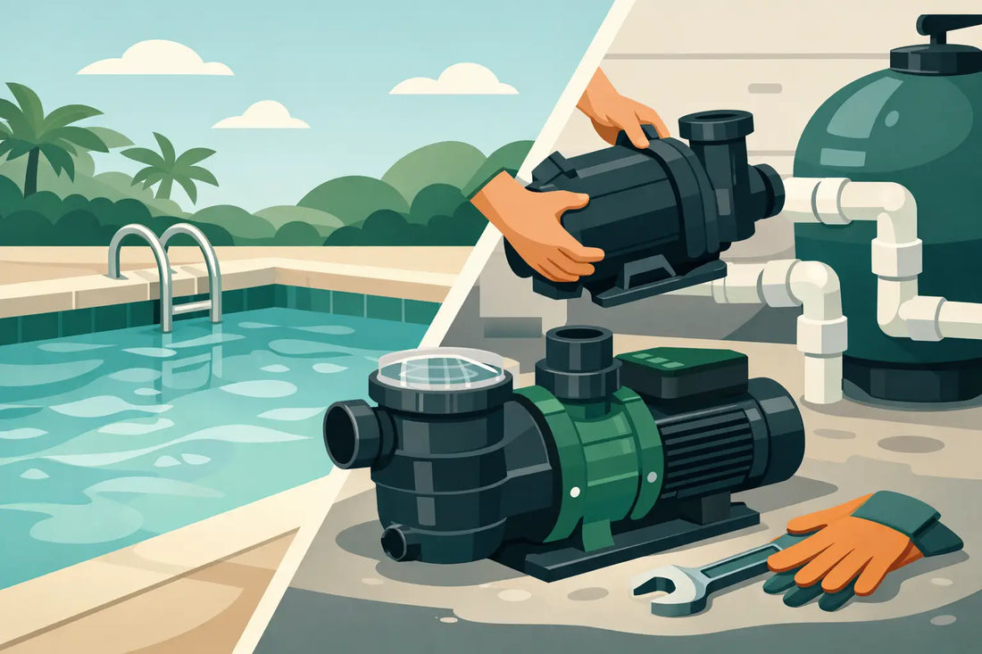 Swimming Pool Circulation Pump Replacement