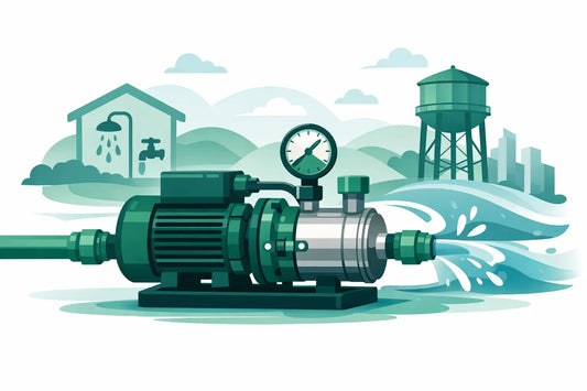 Cold Water Booster Pump for Low Pressure