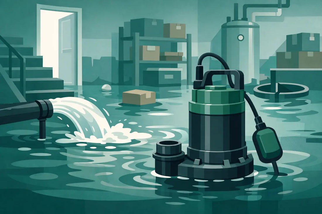 Choosing a Submersible Pump for Flooded Basement
