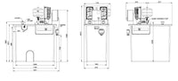Lowara Resvari Plus D 500 3-3.5 Variable Speed Booster Set 240v