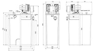 Lowara Resvari Plus D 750 3-3 Variable Speed Booster Set 240v
