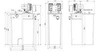 Lowara Resvari Plus D 750 3-5 Variable Speed Booster Set 240v