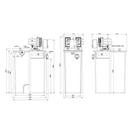 Lowara Resvari Plus D 750 5-4 Variable Speed Booster Set 240v