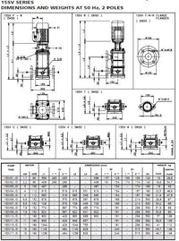 Lowara e-SV 15SV04F040T/D Vertical Multistage Pump 415V