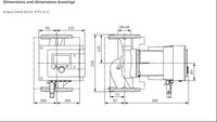 Wilo Stratos MAXO 40/0,5-16 250 PN6/PN0 Single Head Circulating Pump 240v