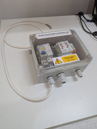 compare product SUMP-Rod PC-240 MF Sump Pump Controller + Mains Voltage Fail Alarm
