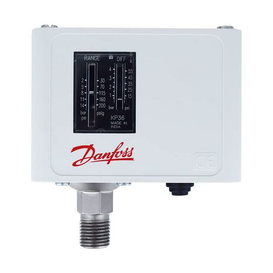 Pressure switch (Danfoss 4 to 12 bar)
