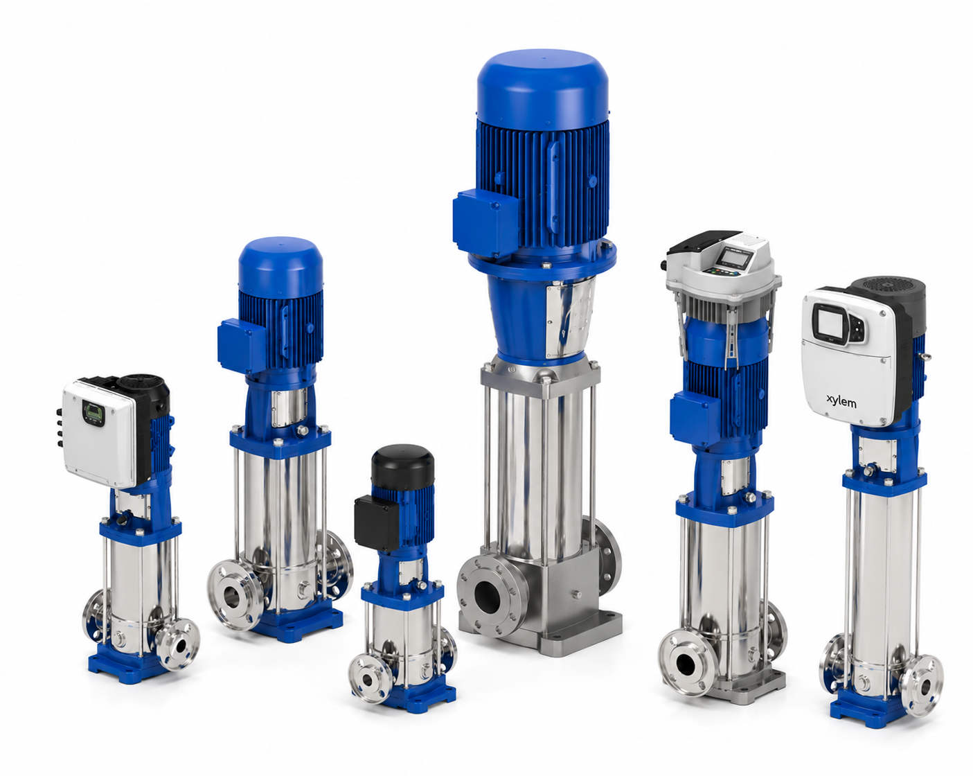 Lowara e-SV 15SV04F040T/D Vertical Multistage Pump 415V