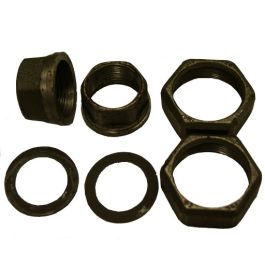 Grundfos 1" BSPF Iron Union Set for UPS 25, UP25, UPE25, TP25, MAGNA1, MAGNA3 25 Light Commercial Circulators