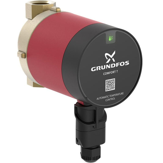 Grundfos Comfort 15-14B PM GB (80) Brass Comfort Hot Water Circulator Pump 240v